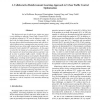 A Collaborative Reinforcement Learning Approach to Urban Traffic Control Optimization