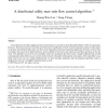 A distributed utility max-min flow control algorithm