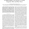 A Factor Graph Approach to the Iterative Detection of OFDM Signals in the Presence of Carrier Frequency Offset and Phase Noise