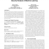 A framework for quantitative security analysis of machine learning