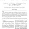 A metadatabase-enabled executive information system (Part A): A flexible and adaptable architecture