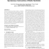 A standalone content sharing application for spontaneous communities of mobile handhelds