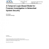 A Temporal Logic-Based Model for Forensic Investigation in Networked System Security