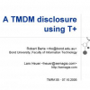 A TMDM Disclosure Using T+