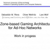 A zone-based gaming architecture for ad-hoc networks
