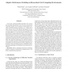 Adaptive Performance Modeling on Hierarchical Grid Computing Environments