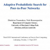 Adaptive Probabilistic Search for Peer-to-Peer Networks