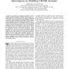 Adaptive Resource Allocation Based on Channel Information in Multihop OFDM Systems