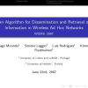 An Algorithm for Dissemination and Retrieval of Information in Wireless Ad Hoc Networks