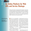 An Online Platform for Web APIs and Service Mashups
