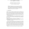 Analysis of a Receipt-Free Auction Protocol in the Applied Pi Calculus