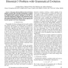 Analysis of constant creation techniques on the binomial-3 problem with grammatical evolution