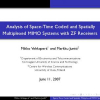 Analysis of Space-Time Coded and Spatially Multiplexed MIMO Systems with ZF Receivers