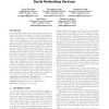 Analysis of topological characteristics of huge online social networking services