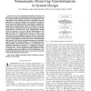 Application and Verification of Local Nonsemantic-Preserving Transformations in System Design