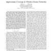 Approximate Coverage in Wireless Sensor Networks