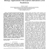 Architectural requirements of parallel computational biology applications with explicit instruction level parallelism