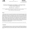 Assessing metacognitive knowledge in web-based CALL: a neural network approach