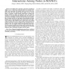 Attack and Flee: Game-Theory-Based Analysis on Interactions Among Nodes in MANETs