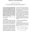 Automatic Discovery of Semantic Relations Based on Association Rule