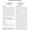 Balancing distance and lifetime in delay constrained ad hoc networks