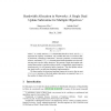 Bandwidth Allocation in Networks: A Single Dual Update Subroutine for Multiple Objectives