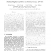 Benchmarking Latency Effects on Mobility Tracking in WSNs