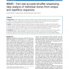 BISMA - Fast and accurate bisulfite sequencing data analysis of individual clones from unique and repetitive sequences