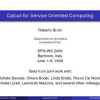 Calculi for Service-Oriented Computing