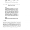 CBR and Argument Schemes for Collaborative Decision Making
