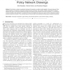 Centrality in Policy Network Drawings