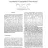 Channel Sharing of Competing Flows in Ad Hoc Networks