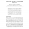 Characterizing Knowledge on the Semantic Web with Watson