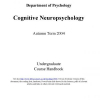 Cognitive neuropsychology