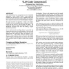 Compiler optimization and ordering effects on VLIW code compression