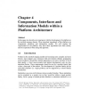 Components, Interfaces and Information Models within a Platform Architecture