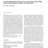 Computationally efficient solutions for tracking people with a mobile robot: an experimental evaluation of Bayesian filters