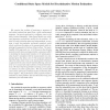 Conditional State Space Models for Discriminative Motion Estimation
