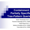 Containment of Partially Specified Tree-Pattern Queries