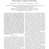 Continuous multi-dimensional top-k query processing in sensor networks