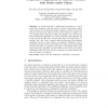 Cooperative Replication in Content Networks with Nodes under Churn