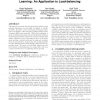 Coordinated exploration in multi-agent reinforcement learning: an application to load-balancing