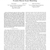 CRF-Matching: Conditional Random Fields for Feature-Based Scan Matching