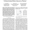 Data Editing Techniques to Allow the Application of Distance-Based Outlier Detection to Streams