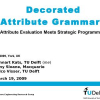 Decorated Attribute Grammars: Attribute Evaluation Meets Strategic Programming