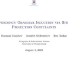 Dependency Grammar Induction via Bitext Projection Constraints