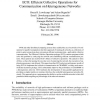 ECO: Efficient Collective Operations for Communication on Heterogeneous Networks