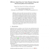 Efficient Algorithms for Node Disjoint Subgraph Homeomorphism Determination