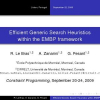 Efficient Generic Search Heuristics within the EMBP Framework