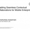 Enabling Seamless Contextual Collaborations for Mobile Enterprises